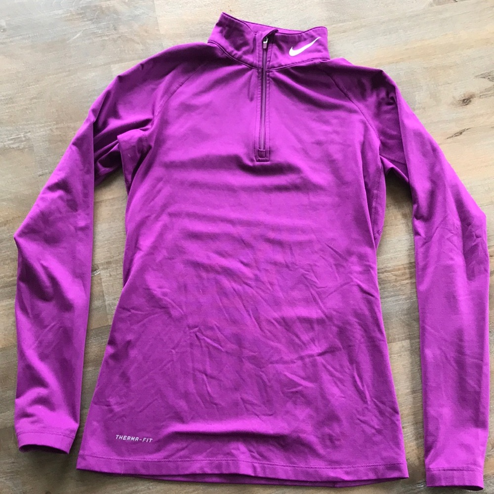 Nike Dri-Fit Quarter zip fitted pullover